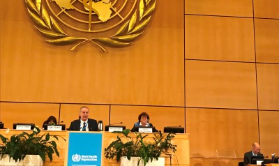 Η συμμετοχή της Ελλάδας στη Γενική Συνέλευση του Παγκόσμιου Οργανισμού Υγείας, στη Γενεύη